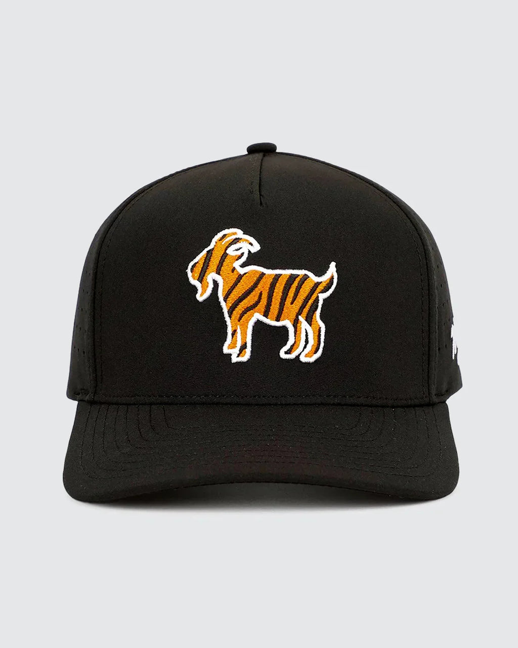 Waggle Original Snapback Hat - The GOAT (Black)